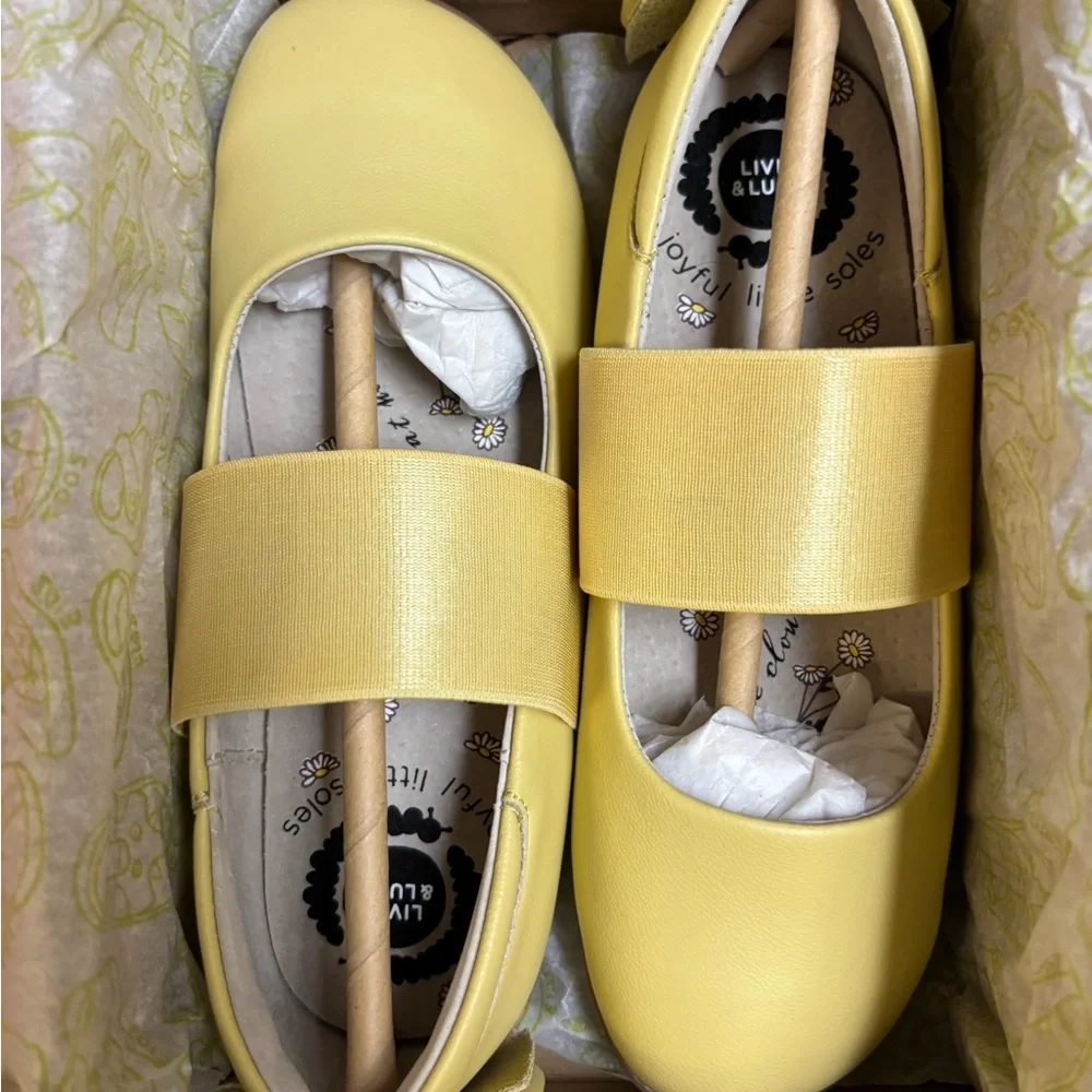 Livie & Luca | ARIA Ballet Flat | Sunshine Yellow